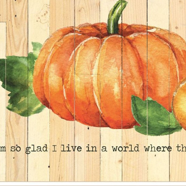 HomeRoots Set of Two Framed Fall Pumpkin Prints - Cheerful Wall Art for Modern & Farmhouse Decor 568703