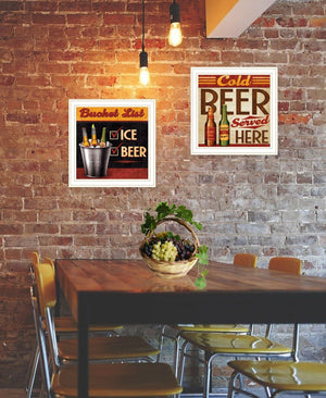 HomeRoots Set of Two Contemporary Framed Wall Art – Vibrant Acrylic Paintings for Modern Home Décor 568718