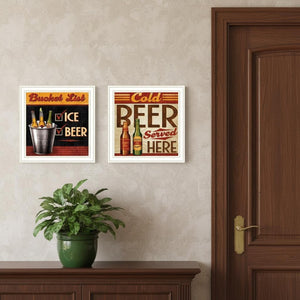HomeRoots Set of Two Contemporary Framed Wall Art – Vibrant Acrylic Paintings for Modern Home Décor 568718