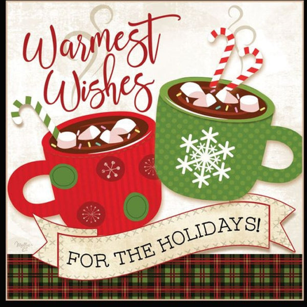 HomeRoots Set of Three Festive Christmas Wall Art Prints in Black Frames - Perfect for Holiday Decor! 568728