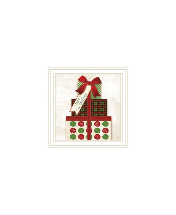 HomeRoots Set of Three Festive "It's Christmas Time" Black Framed Wall Art for Stylish Holiday Decor 568730