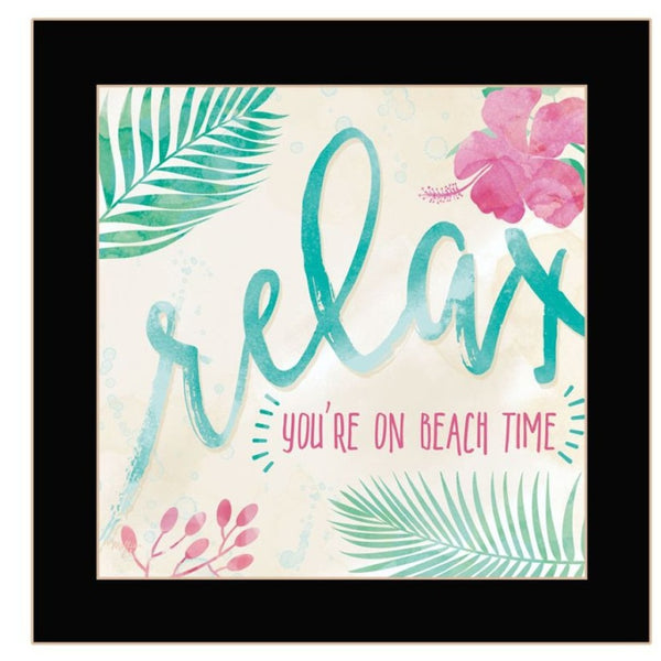 HomeRoots Set of Two Coastal-Inspired Black Framed Wall Art - Modern Gallery-Ready Decor for Any Room 568732
