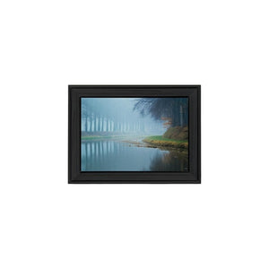 HomeRoots Set Of Two Misty Rivers Framed Wall Art - Modern Giclée Prints for Stylish Home Décor & Easy Hanging 568735