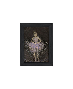 HomeRoots Set of Two "Ballerina Dancers" Black Framed Wall Art – Elegant Prints for Stylish Home Décor & Gallery Walls 568747