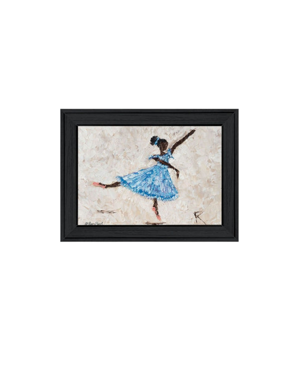 HomeRoots Set of Two "Ballerina Collection" Elegant Black Framed Wall Art for Chic Home Décor & Style 568750