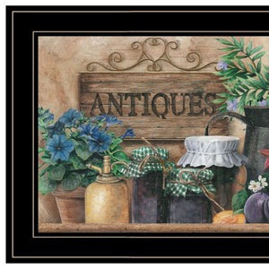 HomeRoots Set of Three Framed Antique Herb Prints for Elegant Kitchen Wall Decor - Timeless Botanical Art 568767