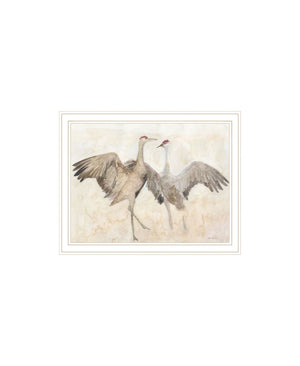 HomeRoots Set of Two Elegant Sandhill Crane Framed Wall Art Prints – Perfect for Stylish Home Décor & Focal Points 568782