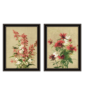 HomeRoots Set of Two Meadow Flowers Framed Wall Art - Elegant Floral Prints for Timeless Home Decor Update 568784