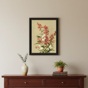 HomeRoots Set of Two Meadow Flowers Framed Wall Art - Elegant Floral Prints for Timeless Home Decor Update 568784
