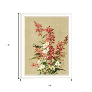 HomeRoots Set of Two Meadow Flowers Framed Wall Art - Fresh Botanical Prints for Modern Home Decor 568785