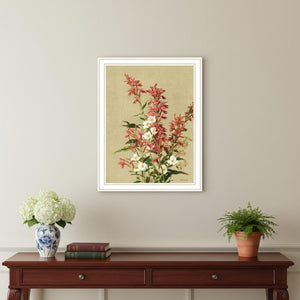 HomeRoots Set of Two Meadow Flowers Framed Wall Art - Fresh Botanical Prints for Modern Home Decor 568785