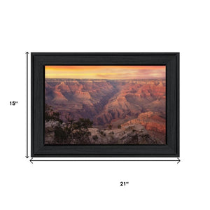 HomeRoots Set of Two Grand Canyon Black Framed Wall Art Prints – Stunning Contemporary Home Décor Pieces 568786