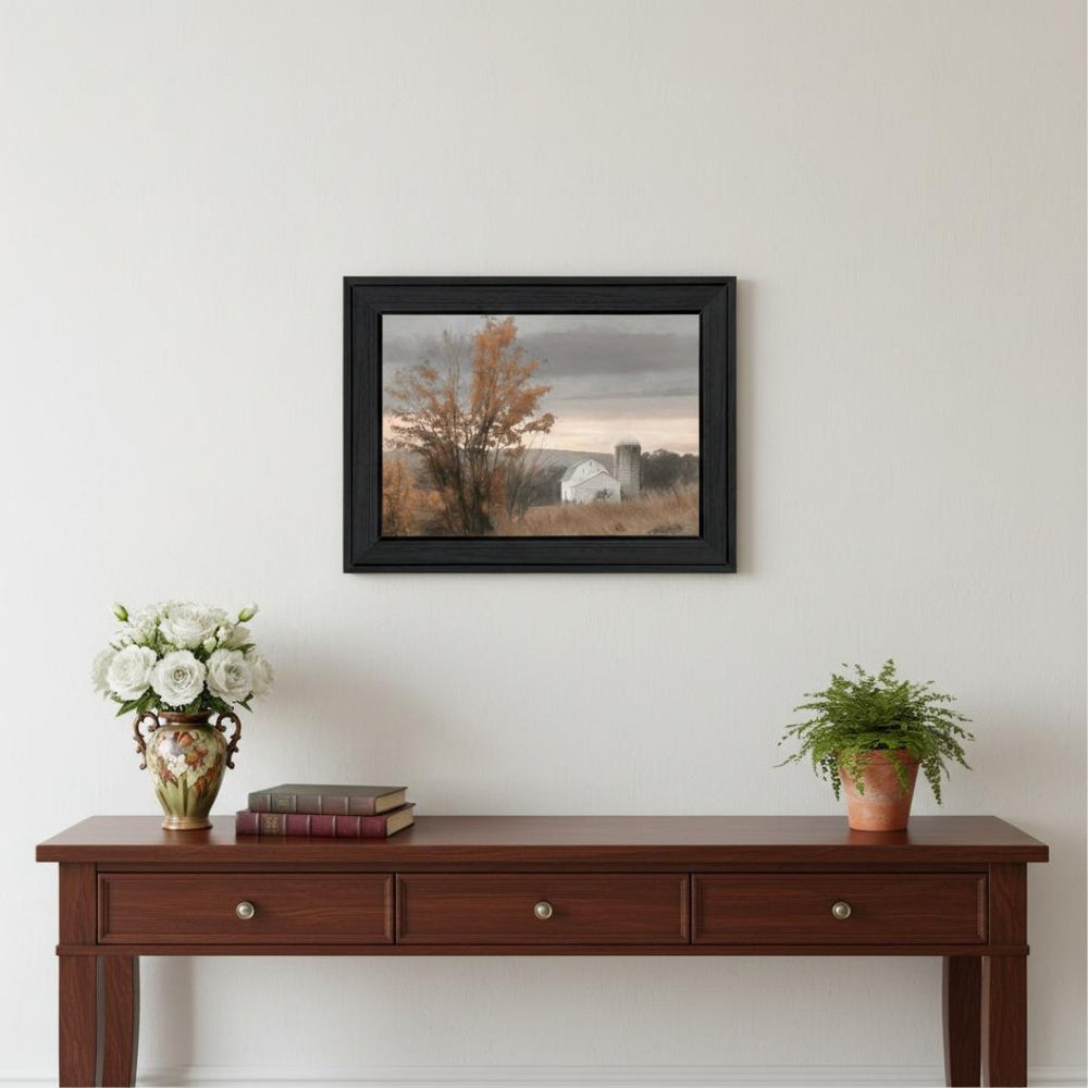HomeRoots Set of Two Elegant Watkins Glen Autumn Framed Wall Art - Vibrant Colors for Any Home Décor 568790