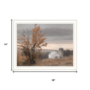HomeRoots Set of Two Watkins Glen Autumn Framed Wall Art Prints - Vibrant Fall Decor for Any Space 568792