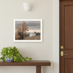 HomeRoots Set of Two Watkins Glen Autumn Framed Wall Art Prints - Vibrant Fall Decor for Any Space 568792