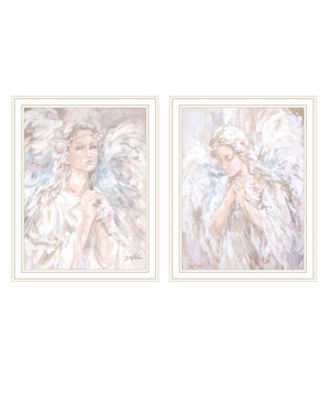 HomeRoots Set of Two Inspirational "Prayer for Peace" Framed Wall Art – Serene Home Decor for Tranquility 568798