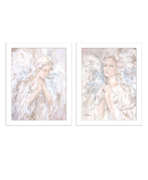 HomeRoots Set of Two Inspirational Prayer for Peace Framed Wall Art - Serene Decor for Tranquil Spaces 568799