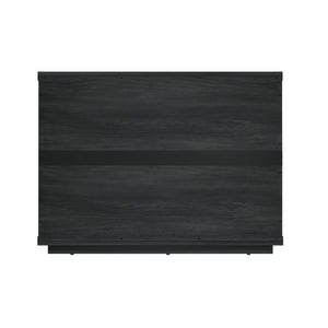 English Elm Evelyn 32" Charcoal Gray Nightstand - Modern 3-Drawer Storage With Sleek Design For Every Bedroom B365P398536