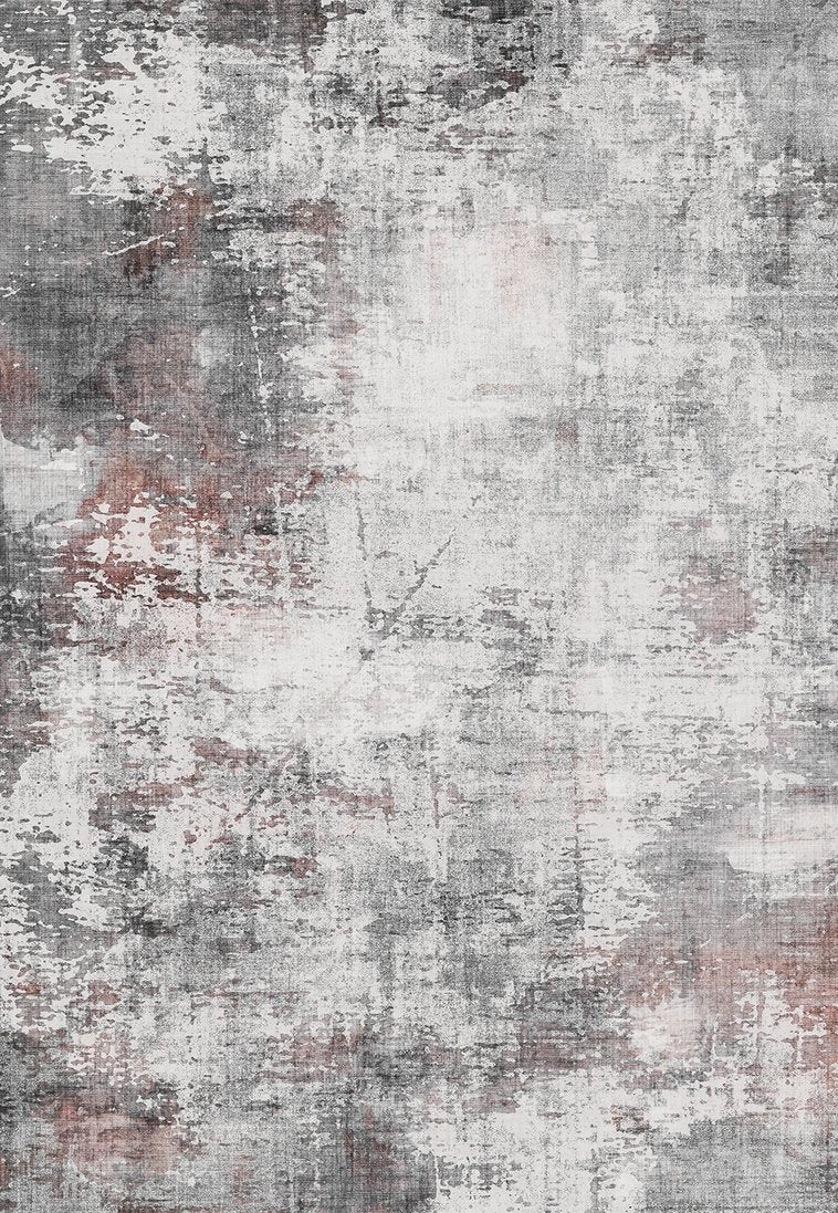 English Elm TOUCAN Washable 5'x7' Ivory Multi Area Rug — Low Pile, Non-Slip, Pet & Kid Friendly, Durable Decor B186P261397