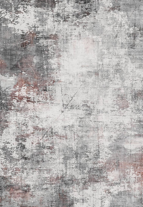 English Elm TOUCAN Washable 5'x7' Ivory Multi Area Rug — Low Pile, Non-Slip, Pet & Kid Friendly, Durable Decor B186P261397