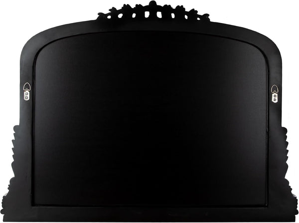 Homeroots 35" White Arch Framed Accent Mirror  Mirror 569269