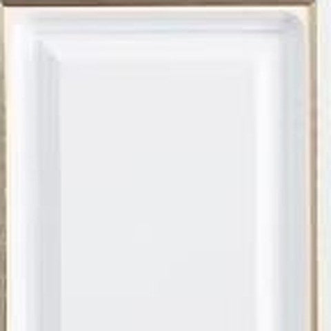 Homeroots 74" Chic White And Gold Five-door Combo Dresser With Two Drawers For Stylish Bedroom Storage Solutions  Manufactured Wood 569282