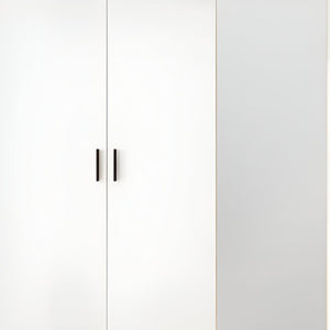 Homeroots 71" White Mirrored Combo Dresser With Five Doors & Two Drawers - Stylish Storage Solution For Any Room  Manufactured Wood 569287