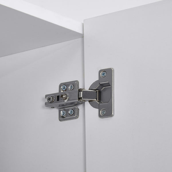 Homeroots 71" White Two Door Single Drawer Combo Dresser - Stylish Storage Solution For Any Room Decor  Manufactured Wood 569300