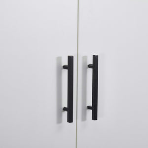 Homeroots 71" White Two Door Single Drawer Combo Dresser - Stylish Storage Solution For Any Room Decor  Manufactured Wood 569300