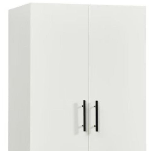 Homeroots 71" White Two Door Single Drawer Combo Dresser - Stylish Storage Solution For Any Room Decor  Manufactured Wood 569300