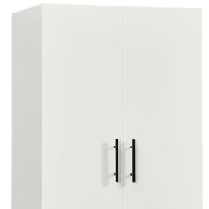 Homeroots 71" White Two Door Single Drawer Combo Dresser - Stylish Storage Solution For Any Room Decor  Manufactured Wood 569300