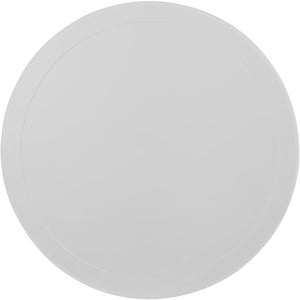 Homeroots 39" Stunning White Solid Wood Round Top Dining Table - Perfect Centerpiece For Your Home!   569347