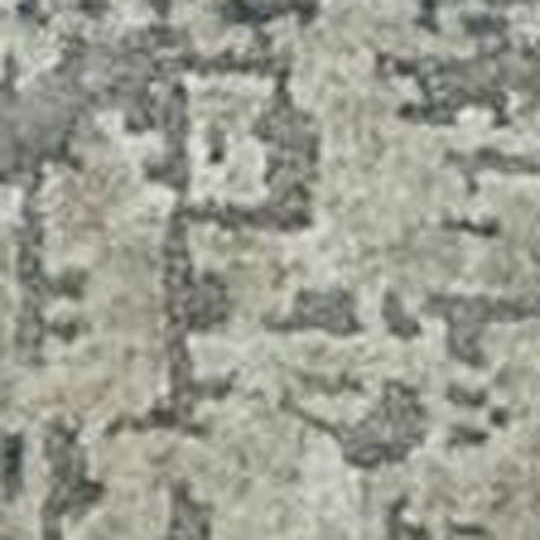 HomeRoots 8' X 10' Gray Abstract Hand-Knotted Area Rug - Artisan Crafted, Durable Wool, Modern Style & Comfort 569449
