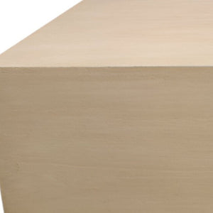 Homeroots 66" Rustic Natural Solid Wood Distressed Coffee Table For Stylish Living Room & Office Decor   569549