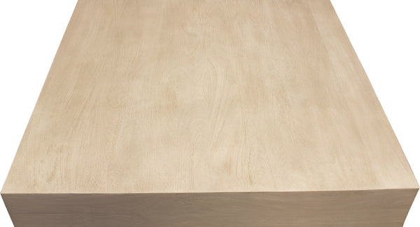 Homeroots 72" Rustic Solid Wood Coffee Table - Distressed Finish For Living Room, Family Room & Office Use   569550