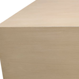 Homeroots 72" Rustic Solid Wood Coffee Table - Distressed Finish For Living Room, Family Room & Office Use   569550