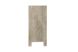 HomeRoots 78" Gray Distressed Solid Wood Sideboard with Hand-Carved Floral Details for Versatile Storage Solutions 569594