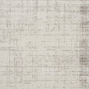 Homeroots 8' X 11' Ivory And Gray Abstract Area Rug  Polypropylene 569612