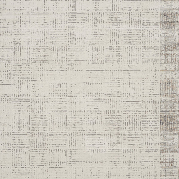 Homeroots 8' X 11' Ivory And Gray Abstract Area Rug  Polypropylene 569612