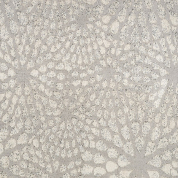 Homeroots 4' X 6' Gray Abstract Area Rug - Stylish Rectangle Design For Modern Home Décor & Cozy Warmth 4' X 6' Polyester 569630