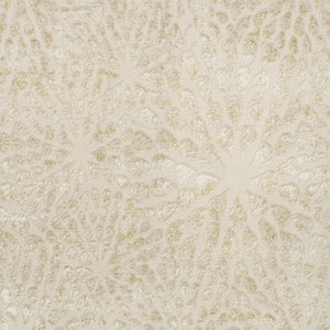 HomeRoots 5' Ivory Abstract Area Rug - Modern Elegance for Living Rooms, Bedrooms & High-Traffic Areas 5' X 7' 569637