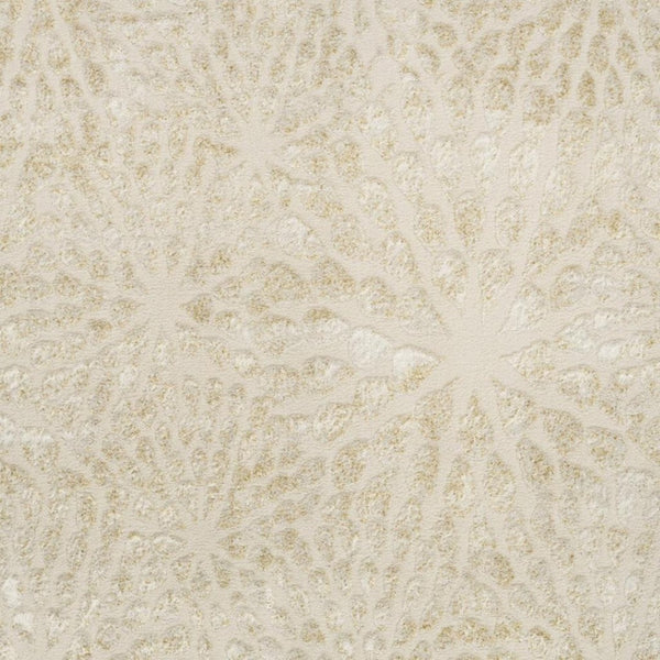 HomeRoots 5' Ivory Abstract Area Rug - Modern Elegance for Living Rooms, Bedrooms & High-Traffic Areas 5' X 7' 569637