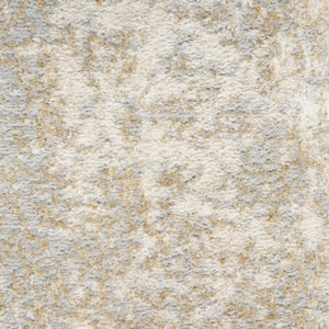 HomeRoots 5' Gray Abstract Area Rug - Modern Design for Versatile Spaces, Durable Low-Pile, Easy-Care Style 5' X 7' 569638