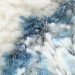 HomeRoots 8' Blue Abstract Area Rug - Modern Design for Cozy Living Spaces, Durable and Easy to Maintain 8' X 10' 569639
