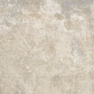 Homeroots 8' X 10' Gray Abstract Area Rug  Polyester 569643