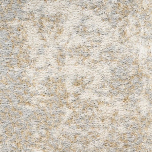 HomeRoots 8' Modern Gray Abstract Area Rug - Durable, Low Pile Design for Effortless Style in Any Room 8' X 10' 569643