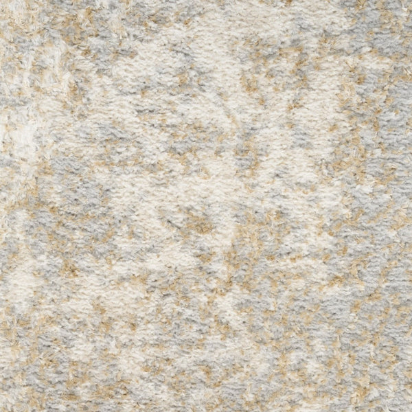 HomeRoots 8' Modern Gray Abstract Area Rug - Durable, Low Pile Design for Effortless Style in Any Room 8' X 10' 569643