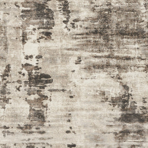 Homeroots 8' X 10' Tan Abstract Power Loom Area Rug  Polypropylene 569659