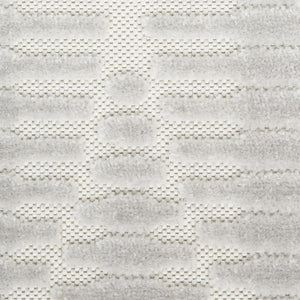 HomeRoots 7' Gray Geometric Area Rug - Modern Style, Durable Design & Perfect for Any Room in Your Home 7' X 9' 569745
