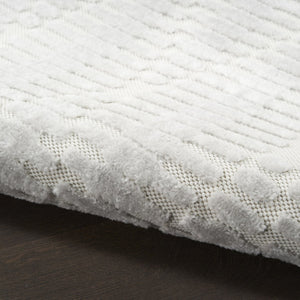 HomeRoots 7' Gray Geometric Area Rug - Modern Style, Durable Design & Perfect for Any Room in Your Home 7' X 9' 569745